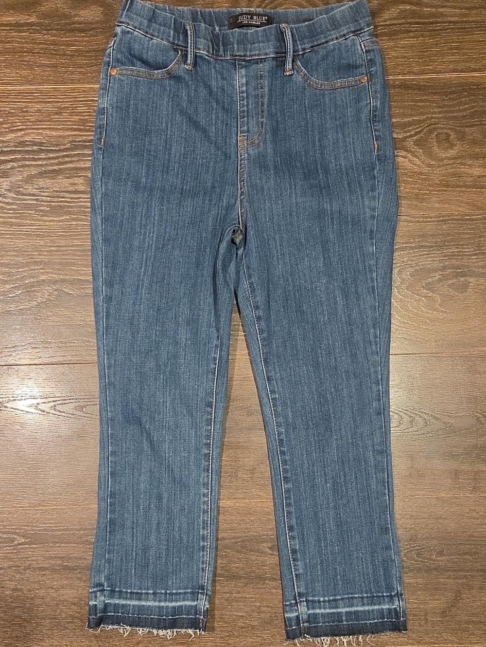 ❤️ JUDY BLUE HIGH RISE SKINNY CROP CAPRI JEANS, PULL ON, 4/5 (27)